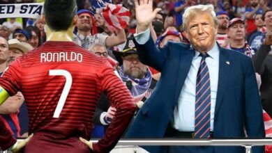 Cristiano Ronaldo está ligado a Portugal, mas neste caso é um nome global. O encontro histórico com Donaldo Trump