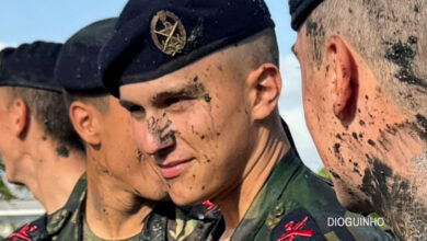 Joana Freitas Araújo da TVI emociona-se com o filho Fuzileiro