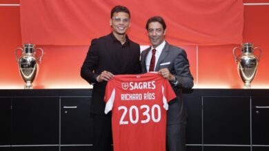 Benfica: Richard Ríos quebra o enguiço: um golo que demorou 22 jogos a chegar