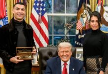 Cristiano Ronaldo reage e agradece convite de Trump na Casa Branca