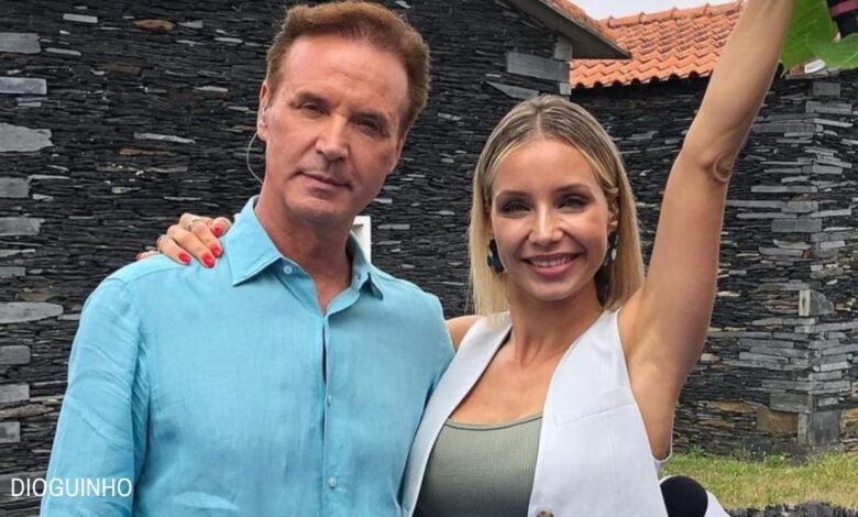 Emanuel emociona se com saída de Luciana Abreu da SIC e de coração partido