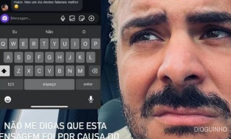 João Ferreira revela mensagem de Nuno Brito com 'insultos' e uma leve ameaça