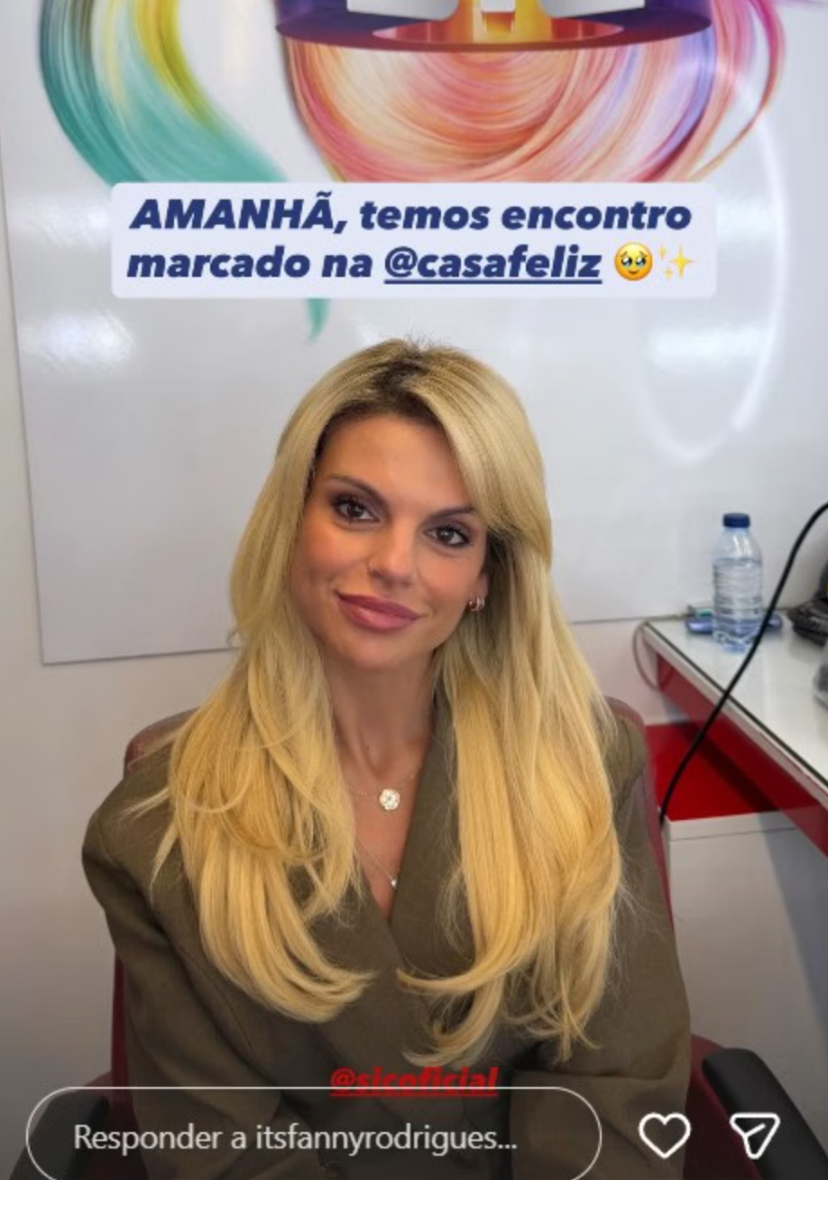 ‘Casa Feliz’ vai receber Fanny Rodrigues e a apresentadora já deixou o convite feito