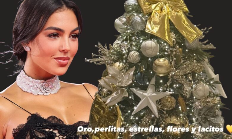 Georgina Rodríguez e a arte de transformar o Natal num catálogo de luxo
