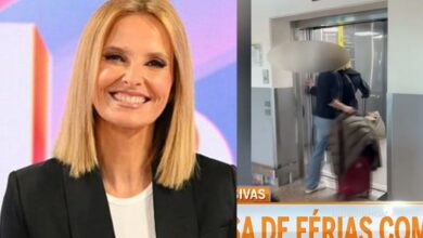 Imagens raras: Filho de Cristina Ferreira apanhado no aeroporto. "Está enorme e é um galã"