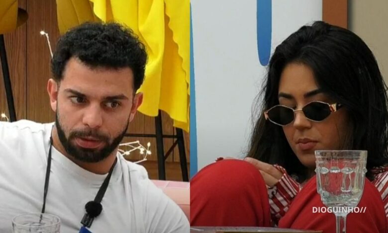 Drama SS9: Liliana inventa que Fábio gosta de loiras e ele acusa-a de ter um “curto-circuito”