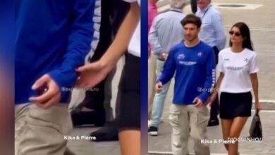 Pierre Gasly nega dar a mão a Kika Cerqueira Gomes e o vídeo já é viral