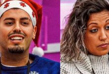 Leandro quebra o gelo e oferece "cueca do amor" a Marisa: "Seguiu sempre o coração"