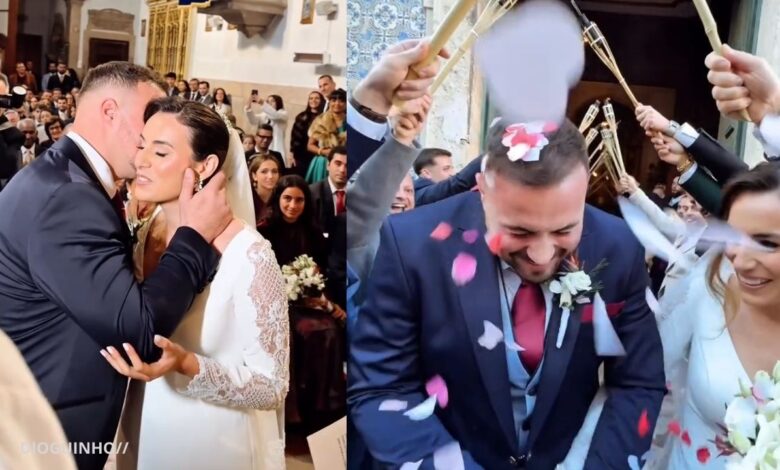 Rita Matias partilha vídeo do casamento e declara-se a Hélio Filipe: “O grande amor da minha vida”