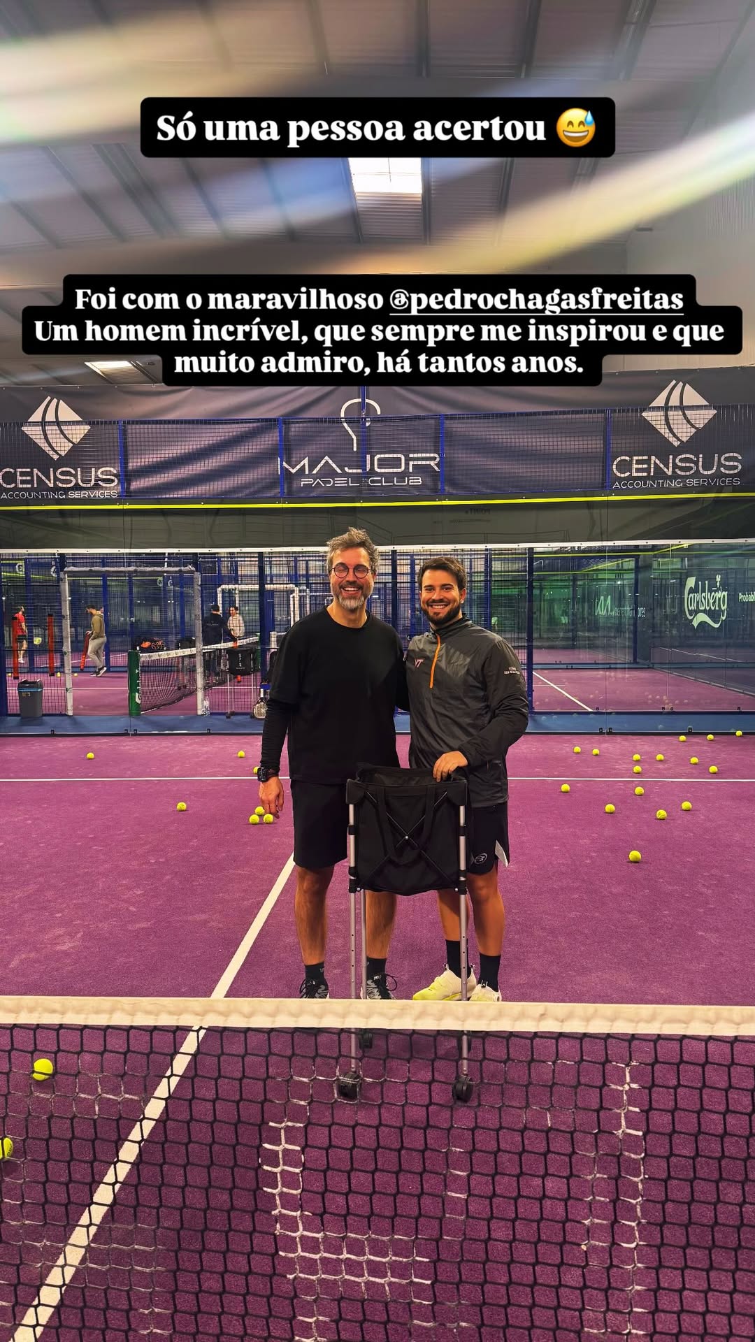 Francisco Monteiro tem encontro improvável e não é com quem os fãs esperavam