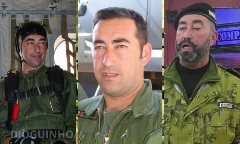 O "bigodinho arrebitado" da 1.ª Companhia: Conheça o passado militar do instrutor Paulo Andrade