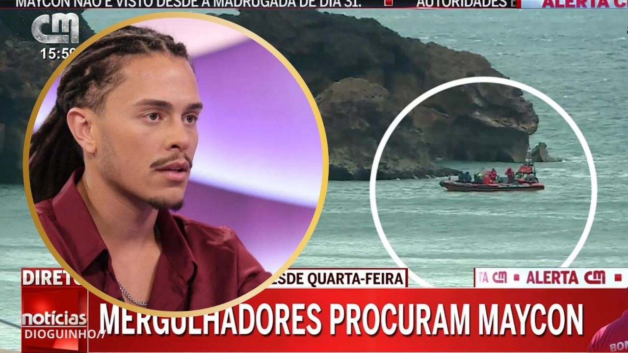 Maycon Douglas: Viatura localizada e buscas concentradas junto ao "Canhão da Nazaré"