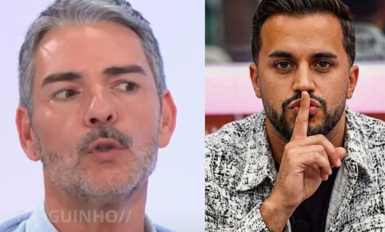Cláudio Ramos confronta Pedro Jorge em direto: "Acho que tens atitudes de menino mimado"
