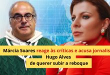 Novo capítulo da guerra pública entre Márcia Soares e o jornalista Hugo Alves