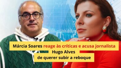 Novo capítulo da guerra pública entre Márcia Soares e o jornalista Hugo Alves