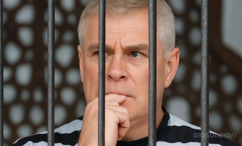 Escândalo na família real: Príncipe André detido após divulgação de milhões de ficheiros