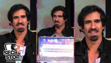 Cristina Ferreira conduz entrevista a Caio após a primeira expulsão do reality show da TVI