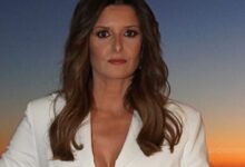 Maria Botelho Moniz brilha de branco nos 33 anos da TVI e a homenageia 1.ª Companhia