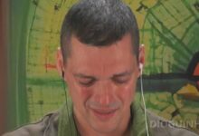 Nuno Janeiro recebe notícias do filho e chora desalmadamente em direto: "O menino está bem"