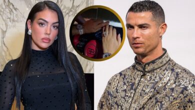 Georgina Rodríguez e Cristiano Ronaldo exibem imagem de 10 milhões de euros