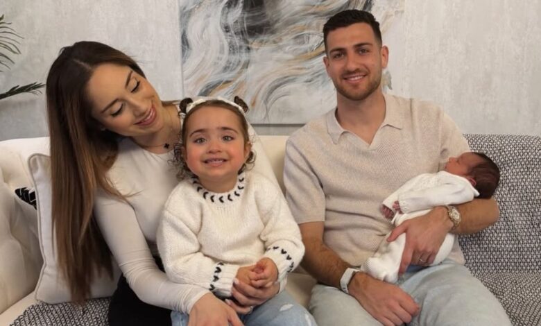 Família aumentou! Diogo Dalot revela nome e rosto do segundo bebé