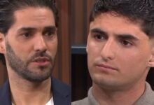 Frente a frente inédito: Filho de Gonçalo Quinaz confronta o pai em direto