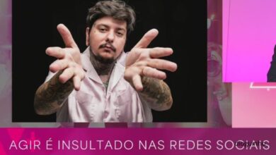 Agir expõe mensagens de ódio e painel do V+ Fama reage: "O que é que esta senhora tem a ver com isso?"