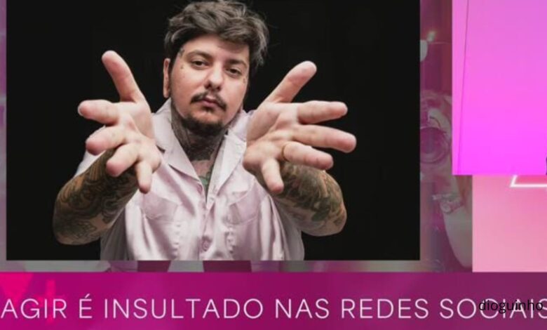 Agir expõe mensagens de ódio e painel do V+ Fama reage: "O que é que esta senhora tem a ver com isso?"
