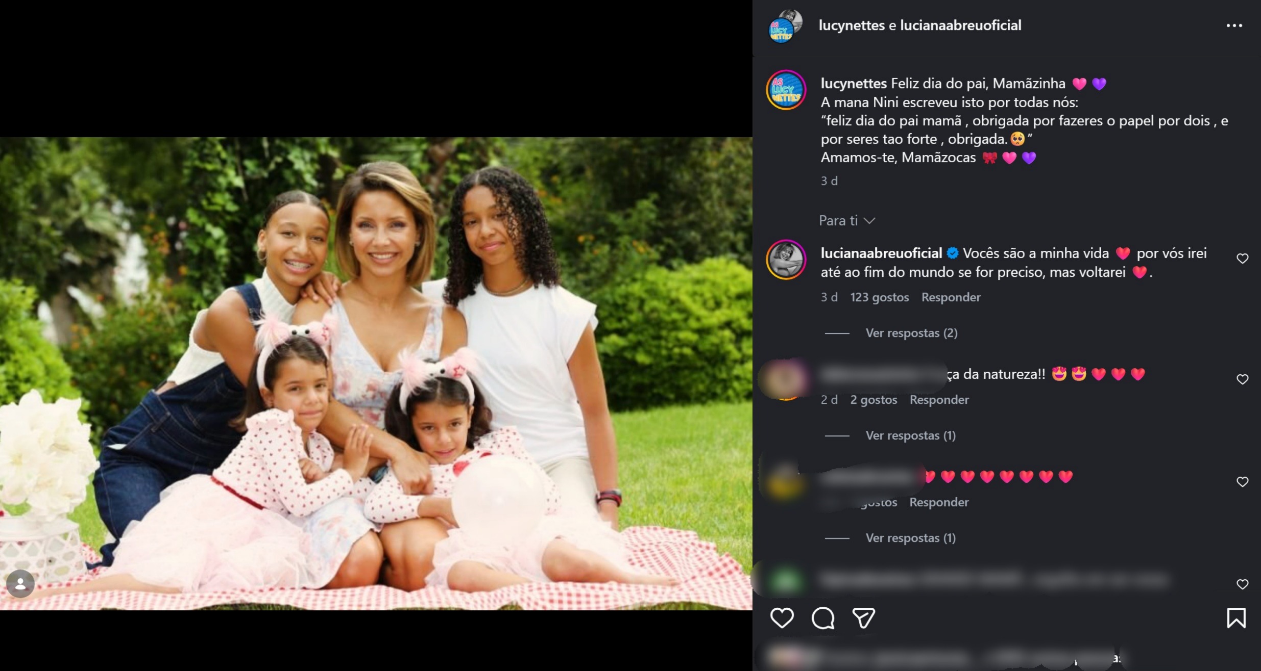 Joana Latino e Sofia Jardim arrasam exposição das filhas de Luciana Abreu contra os pais!