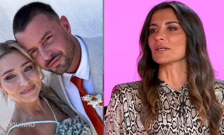 Marco Costa e Carolina Pinto separados em Alvalade: Isabel Figueira fica emocionada