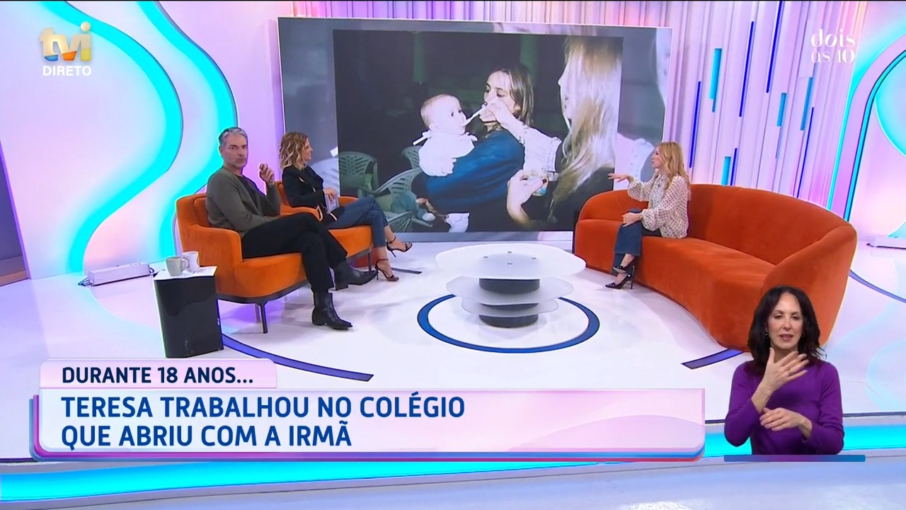 De cabeleireira a diretora de colégio: A vida dupla (e secreta) de Teresa Silva antes da televisão