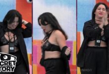 Ana surpreende finalistas com discurso emocionante em lingerie no Secret Story 10