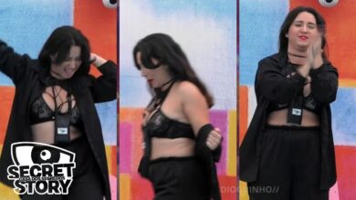 Ana surpreende finalistas com discurso emocionante em lingerie no Secret Story 10