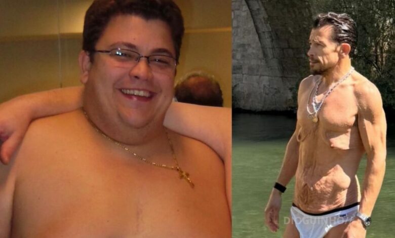 A incrível metamorfose de Ricardo Ribeiro contra a obesidade mórbida: "77 quilos vencidos"