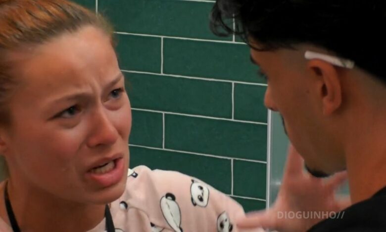 Diogo Maia ignora Ariana e exige privacidade para abraçar Eva Pais após discussão no SS10