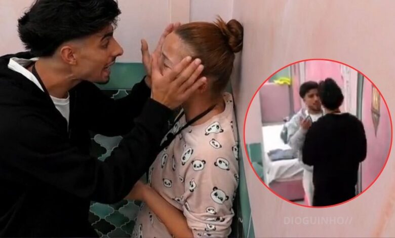 Diogo Maia enfrenta Hugo para travar o ataque a Eva Pais no Secret Story 10
