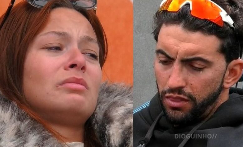 Tiago e Eva Pais de 'rastos' a choram no Secret Story 10