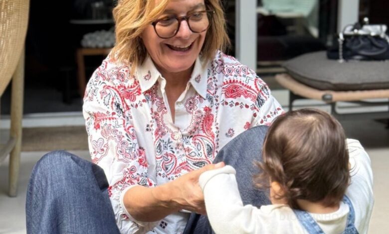 úlia Pinheiro celebra o papel de avó: "Amar sem pressa e cuidar com ternura"