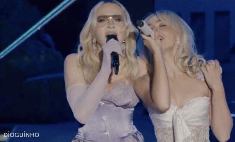 O regresso triunfal da Rainha da pista de dança: Madonna junta-se a Sabrina Carpenter no Coachella (Vídeos)