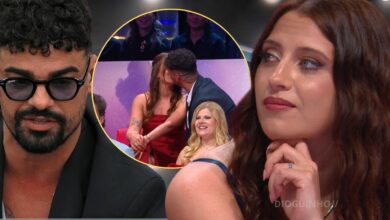 Catarina Quintas e Norberto dão beijo na boca em direto na Gala do Secret Story 10