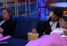 Ariana 'marca território' com Diogo a poucos centímetros de Eva na noite de cinema: "Chega para cá"