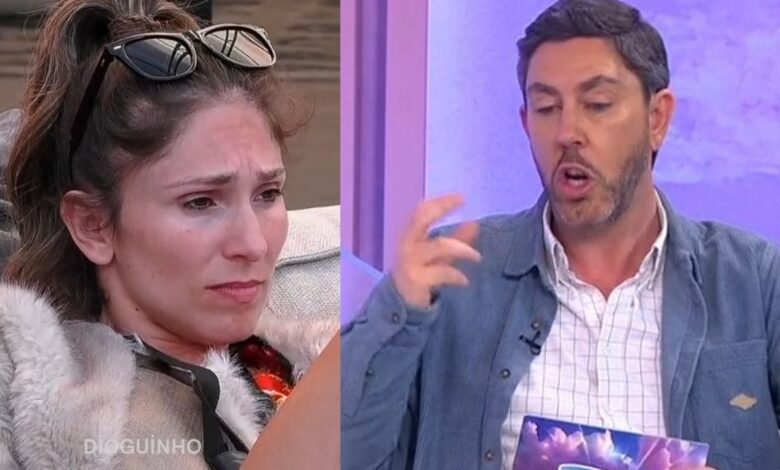 Adriano Silva Martins dá puxão de orelhas à Liliana após barraco por fatia de queijo: "Presta-te para outro papel"