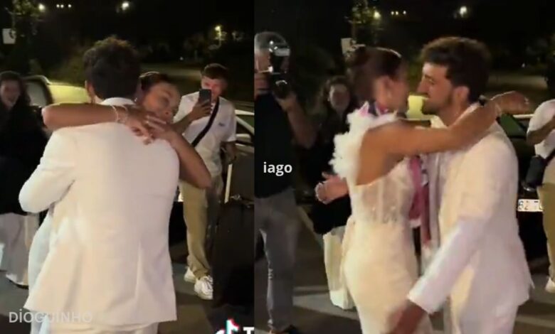 Eva Pais e Tiago dançam juntos nos bastidores da final e alimentam rumores