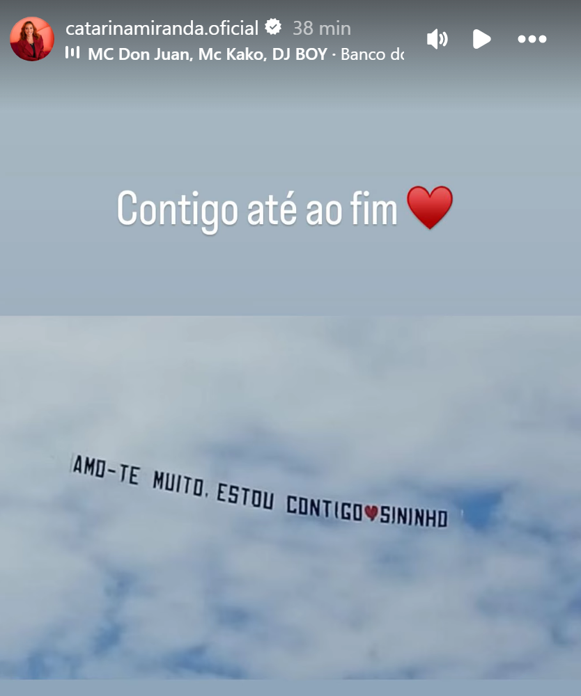 Afonso Leitão recebe avião de Catarina Miranda no "Desafio Final"