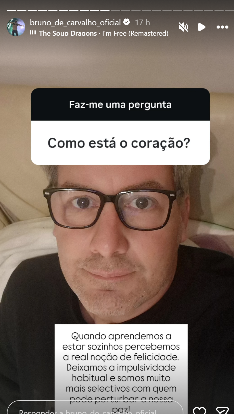 Bruno de Carvalho confessa que finalmente encontrou a felicidade