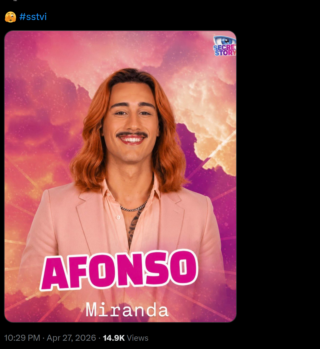 Críticas apertam contra Afonso Leitão por "encarnar" estilo de Catarina Miranda