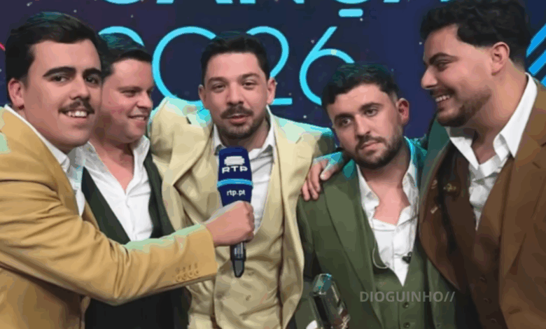 A emotiva mensagem dos Bandidos do Cante após o adeus à Eurovisão