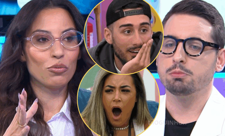 Catarina Miranda considera Liliana Oliveira "básica" e Cândido Pereira transfere o rótulo para Afonso Leitão