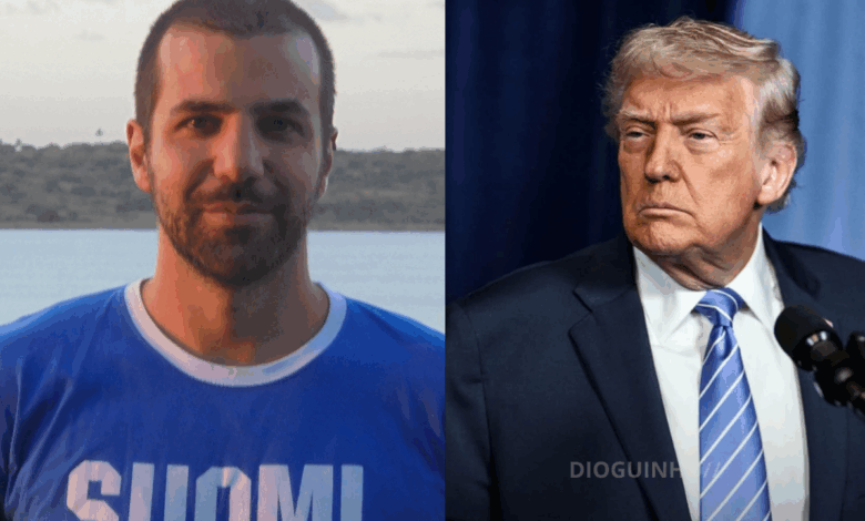 "Um narcisista sociopata patológico": Gustavo Carona arrasa Donald Trump e questiona apoio europeu