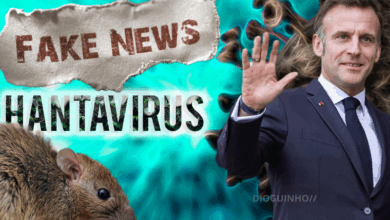 Imagens da pandemia de Covid-19 usadas para espalhar pânico sobre o hantavírus